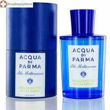 Acqua di Parma Blu Mediterraneo Bergamotto di Calabria 5oz / 150ml Eau de Toilette Spray Unisex – Fresh Citrus Fragrance